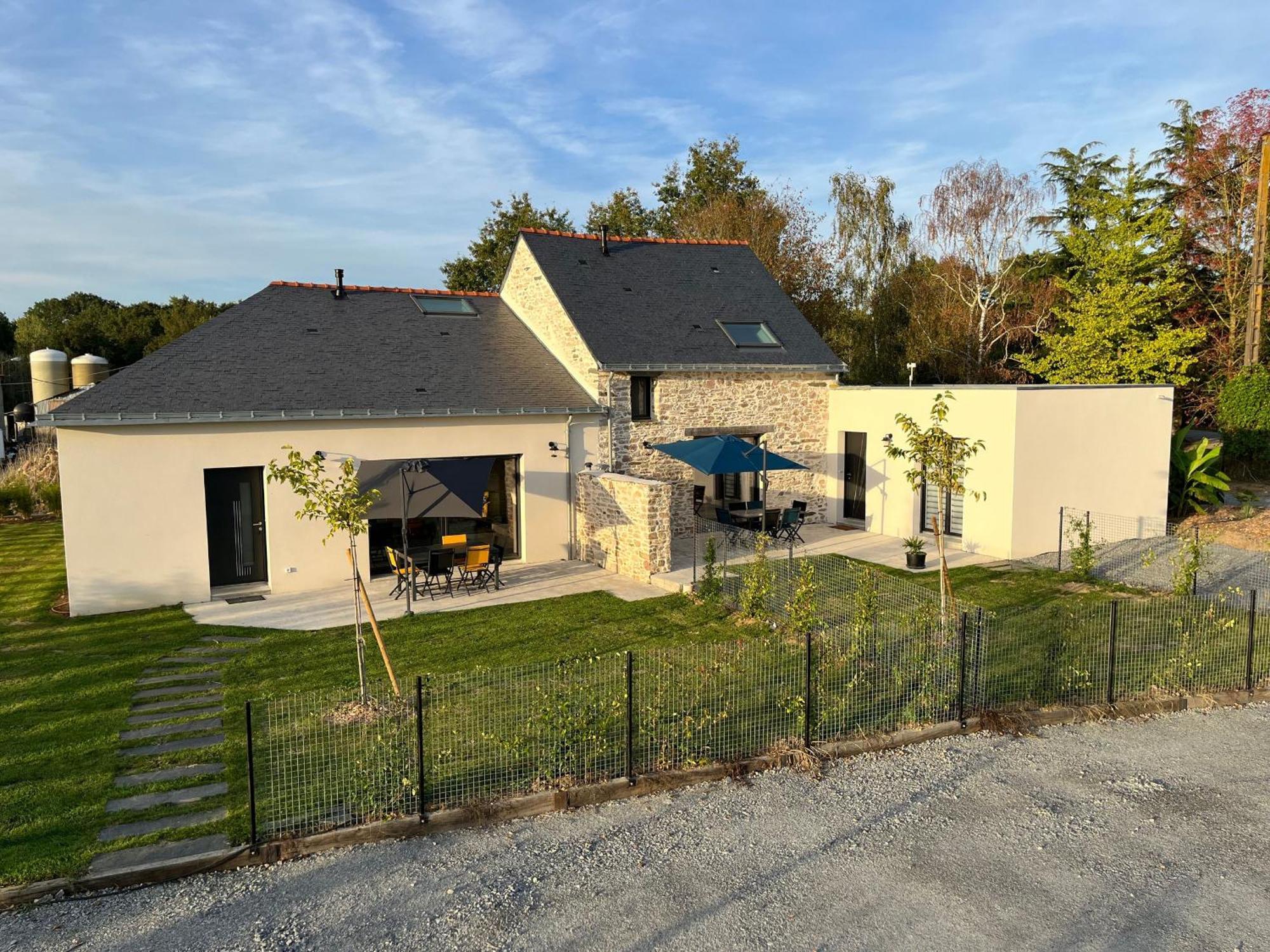 Gite Familial Renove Pres Du Canal De Nantes Avec Jardin, Terrasse, Wifi Et Chambres Mansardees - Fr-1-306-1263 Nort-sur-Erdre  Eksteriør bilde